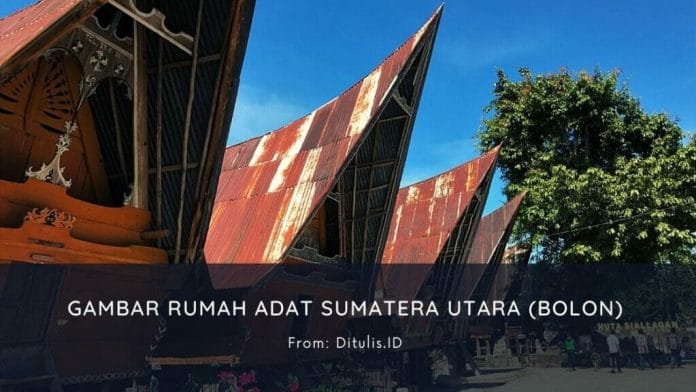 Gambar Rumah Adat Sumatera Utara Bolon Wikipedia