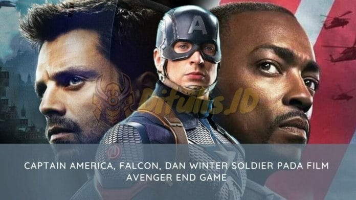 Captain America Falcon Dan Winter Soldier Pada Film Avenger End Game