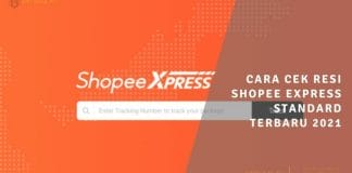 cara cek resi shopee express standard terbaru 2021
