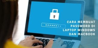 cara membuat password di laptop windows dan macbook