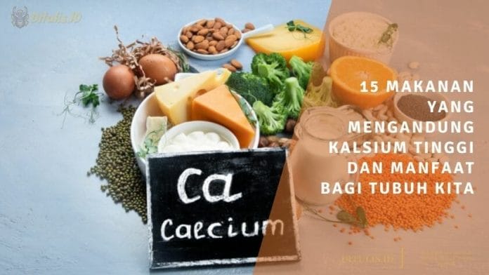 makanan yang mengandung kalsium tinggi