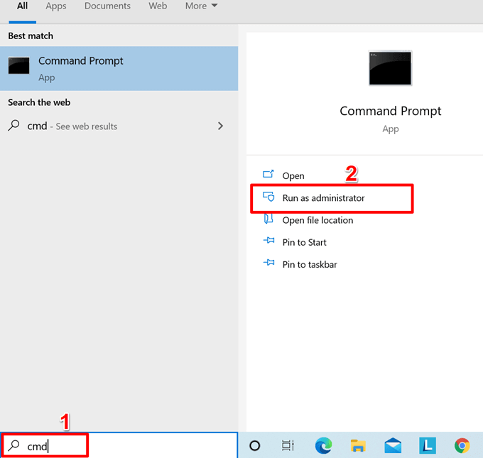 15 Launch Command Prompt Admin Windows 10 01