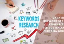 cara riset keyword secara lengkap agar tembus halaman pertama google