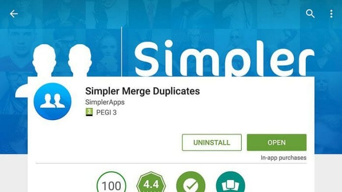 Aplikasi Simpler Merge Duplicates | Ditulis.id